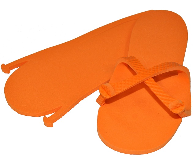 Sandale femme orange x 50